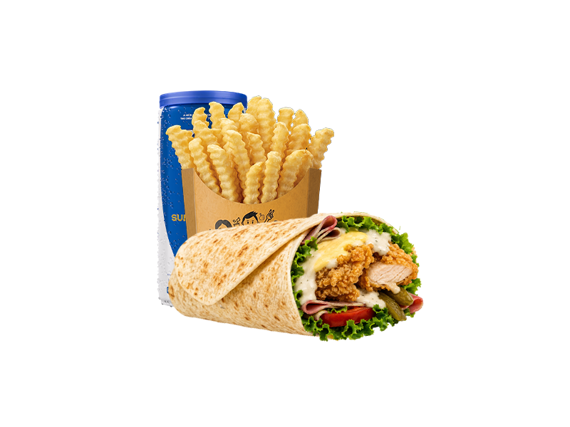 Wrap Sandwich Combo - Loyalty Reward