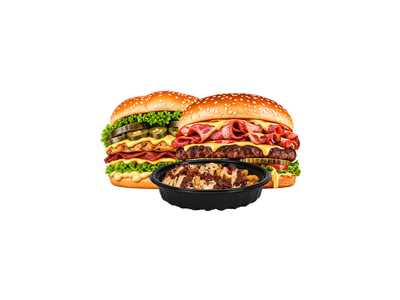 Jucy Lusy + Mad Max + Sneaky Beef
